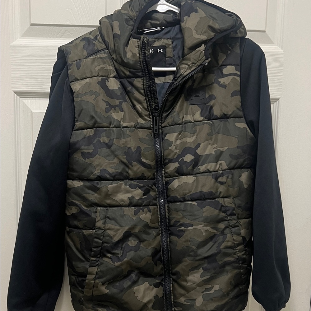 Under Armour Camouflage Jacket with Black Accents